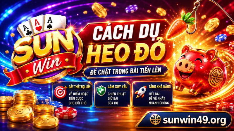 Lý do nên dụ heo đỏ để chặt tứ quý