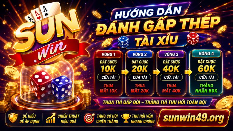 Cách đánh gấp thếp tài xỉu cho người mới