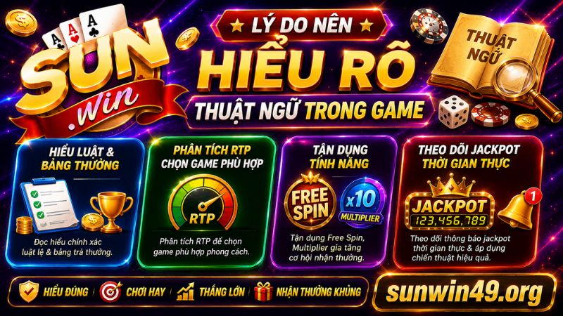 Lợi ích khi hiểu rõ thuật ngữ game nổ hũ