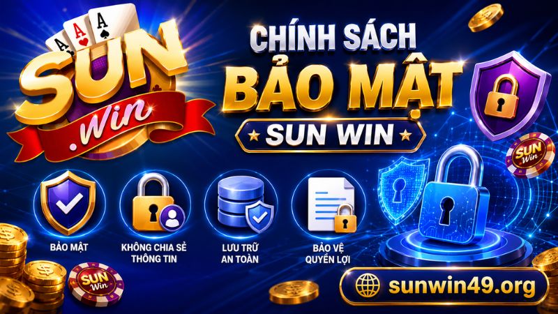 Chính sách bảo mật dữ liệu của khách hàng SUN WIN