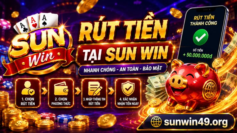 Điều kiện cần đáp ứng khi thực hiện rút tiền tại Sun win