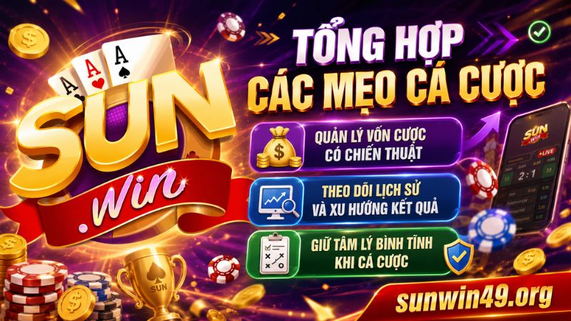 Học cách áp dụng mẹo cá cược khi chơi game