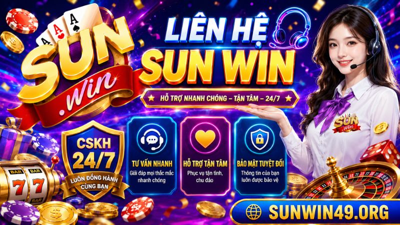 Những trường hợp game thủ cần liên hệ SUN WIN