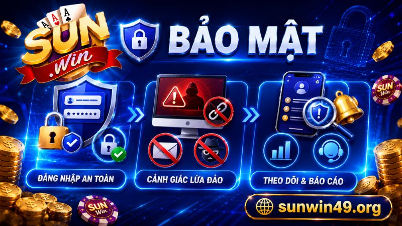 Trách nhiệm bảo mật của thành game thủ khi tham gia SUN WIN